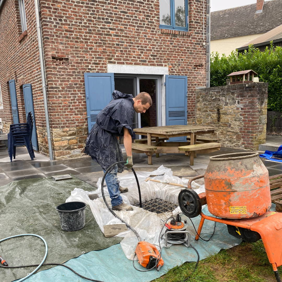Structure métallique pour annexe - Ferronnerie - Arnaud Van Mosnenck